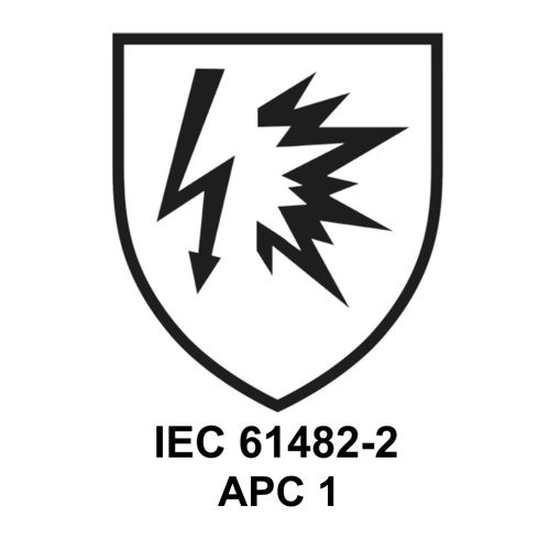 Logo EN 61482-2 APC 1